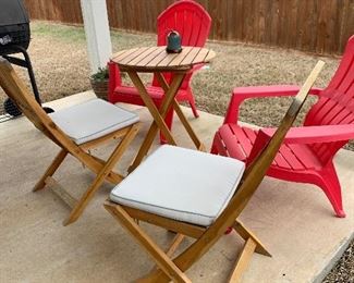 Patio furniture