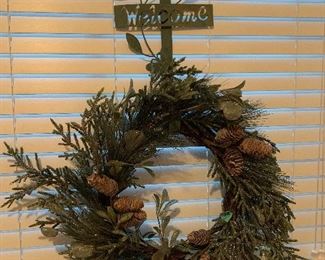 Christmas wreath with hanger