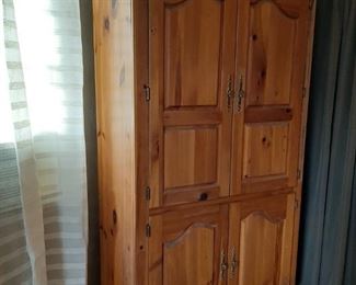 Armoire - Wooden - 40 1/2" x 2' x 71 1/2"                                            $