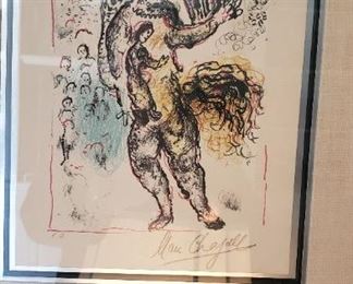 Mark Chagall Signed "E.A." Artist Proof