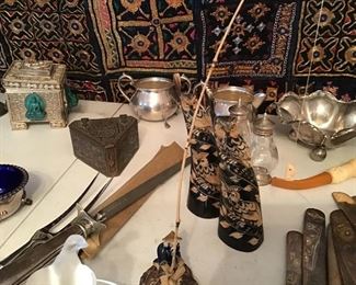 Sterling, Decorative Horn,