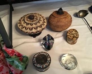 Handwoven Straw Baskets
