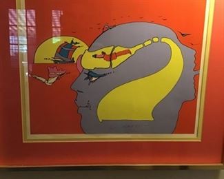 Peter Max Signed Print