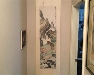 Paper Oriental Scroll