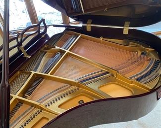 Story & Clark mahogany Artist’s Series Provincial 5’ grand piano, available immediately 