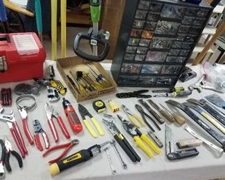 4 tables of TOOLS!!