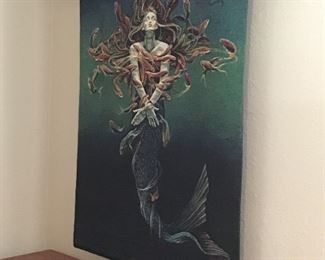 Mermaid Tapestry 
