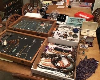 Still sorting jewelry 