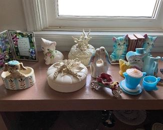 Vintage candy dishes 