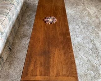 Fruit wood coffee table
