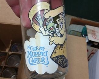 Vintage Glasses The Great Muppet Caper 