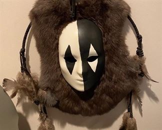 Southwestern influence reflects the artists taste in her decor