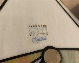 Another view of the lamp shade