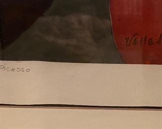 Artist signature on work in previous photo