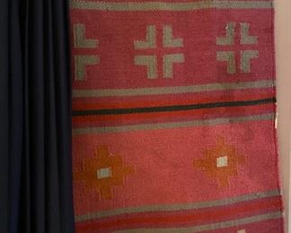 beautiful southwest rug. In the style of a Navajo rug
