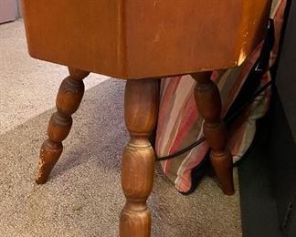 a three leg sewing stand