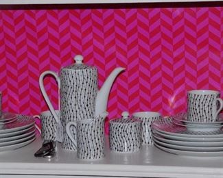 Mid Century Modern China set by the Haldon Group