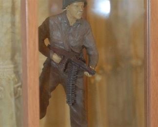 Original clay prototype for the Audie Murphy Statue