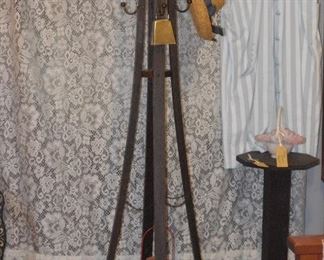 1930s Mission Hall Stand. Arts and Crafts movement.