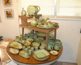 Large set of Frankoma Pottery