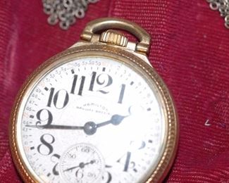 Hamilton Railway Pocket Watch, 1951