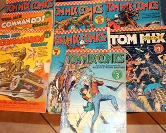 Tom Mix Comics from the 1940's