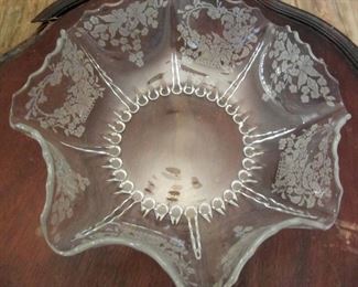 Cambridge glass bowl