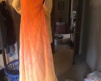 Prom dress size 6 used once