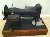 White sewing machine