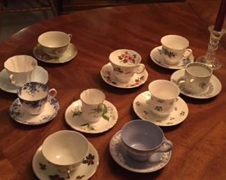 Various Tea Cups
