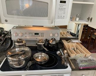 Pots and pans, misc. kitchenware