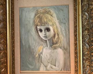 Gunilla painting 1963