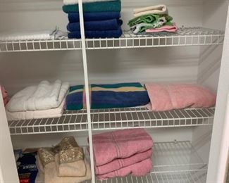 Linens, cleaners