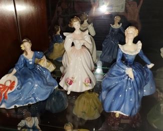 ROYAL Doulton Lady Figurines