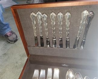 Towle Country Manor Sterling Flatware- Place Settings for 8 plus seven serving pieces