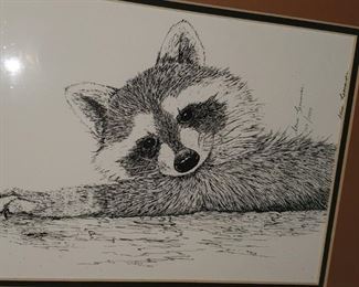 Raccoon by Steve Leonardi