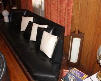 Adrian Pearson Sofa and lamps