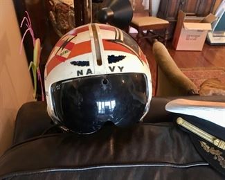1960 Vietnam Era Fighter Pilot's Helmet