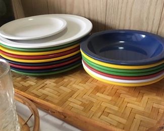 Vintage Texas Ware and Dallas Ware plates