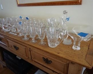 Steuben Waterford & Baccarat Glassware