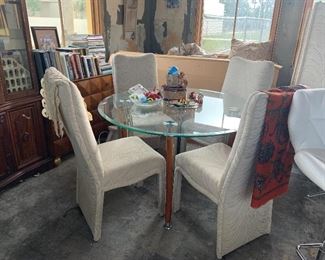 The four (4) chairs are sold, but there are six (6) more left.