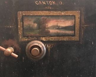 Antique Memphis Safe: This will keep those pennies locked up!