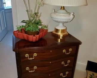 Fredrick Cooper Lamp, Chest by Councill Furniture Co.
