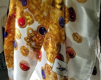 YSL, Yves Saint Laurent scarf