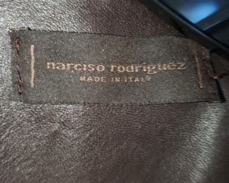 Narciso Rodriquez leather jacket
