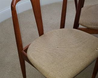Mid Century Danish modern Table with 5 Chairs