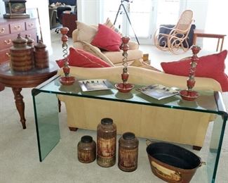 Contemporary Glass table, Home Decor
