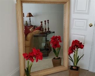 Large Mirror, Large Faux Amarillo's