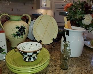 Boutique Serving Pieces, Mackenzie Childs small Strainer