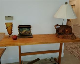 Michigan Maple Block, Wood Welded Table
